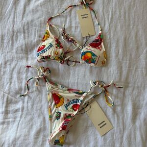 Damson Madder Colorful Print Bikini